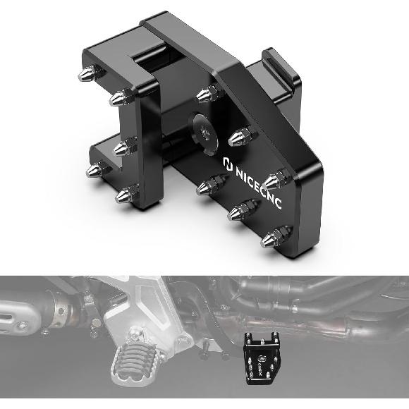 

NICECNC DualControl Brake Pedal Double Control Pedal Compatible with Yamaha Tenere 700 /XTZ700 2019-2024, Tenere 700 Rally Edition 2020-2024, Tenere чёрный
