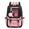 Large Capacity Schoolbag with Shoulder Strap; Student Three-piece Pencil Case Set