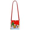 Santa Claus Vest Bow Dress Skirt Girl Dress Bow + Bag 94219
