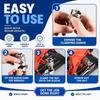 1Set Rustproof Adjustable Magic Socket 10-19mm Power Drill Adapter  Multifunctional Tool