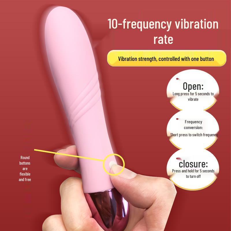 Deba Little Q Vibrator Charger: Female Insertable AV Stick and Masturbator Sex Toy