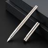 High Quality 0.38Mm Extra Fine Nib Fountain Pen Stainless Steel Extremely Business Office Supplies Gift