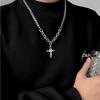 Men's Cross Necklace Men's Trend Hip Hop Premium Trend Brand Boys Niche Design Versatile Accessories Pendant