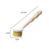 Children's Toilet Brush Baby Seat Toilet Brush Toilet Seat Cleaning Brush Toilet Bowl Brush Elbow S-shaped Brush