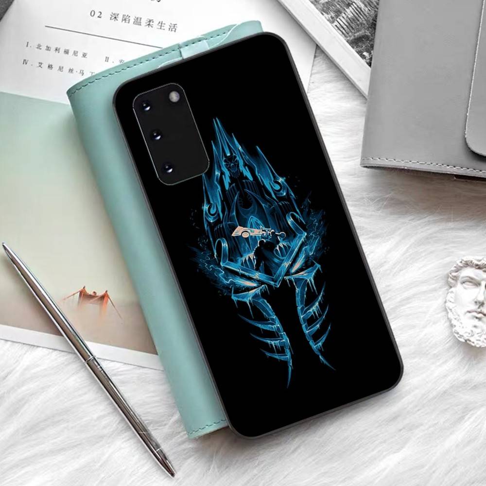 Game World Of Warcraft Phone Case For Samsung S 24 Fe 25 Ultra Plus 20 Lite 21 30 22 23 24 22 Ultra 5G Fundas