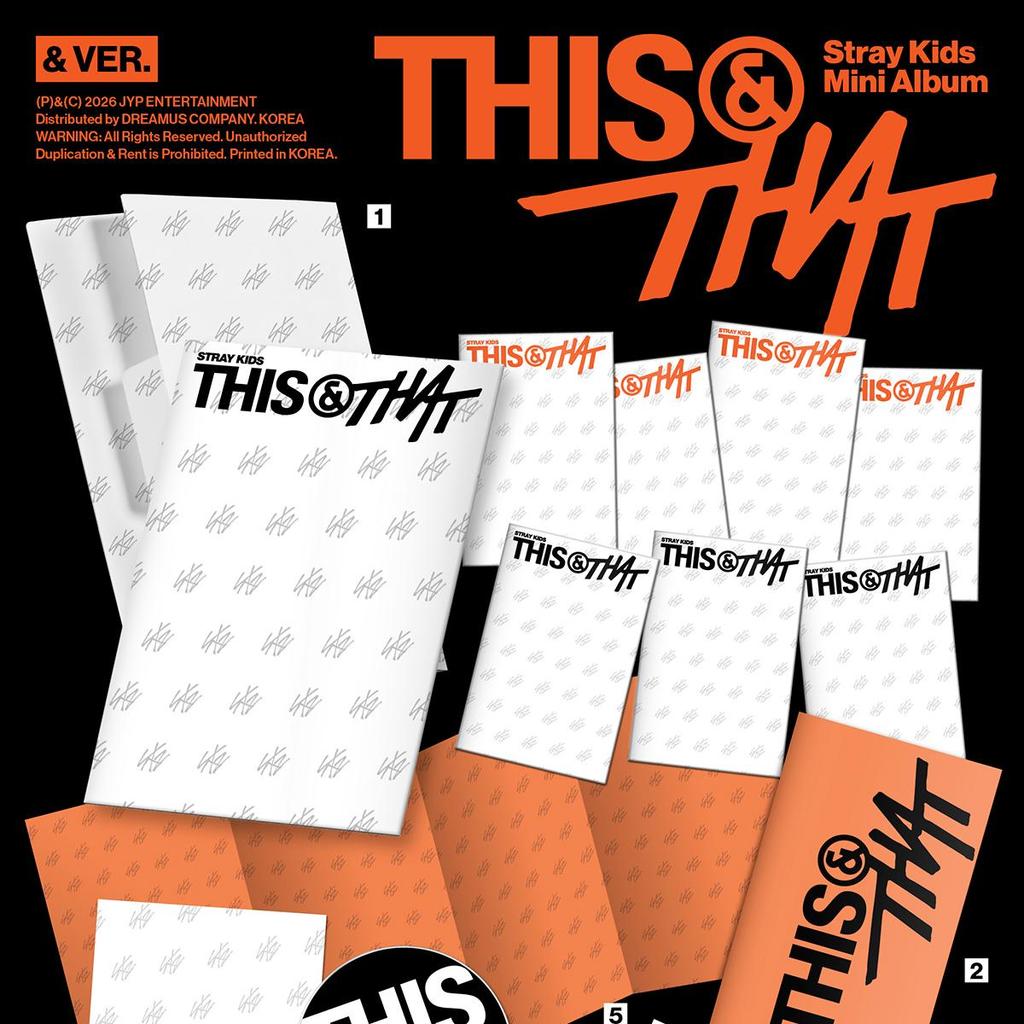 [POB] Stray Kids [THIS & THAT] Mini Album (& Ver.)