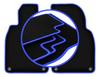 CARLUX-BLUE Car Mats For: Porsche Boxster 718 Roadster (2016-)