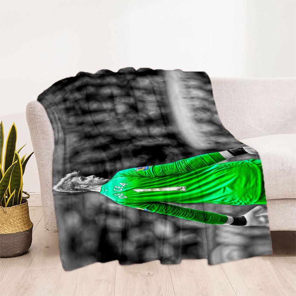Goalkeeper Green Jersey Blanket Soft Warm Cozy Suitable for Chair Office Livingroom for All Occasions Modern Suitable for Gifting Relatives and Friend