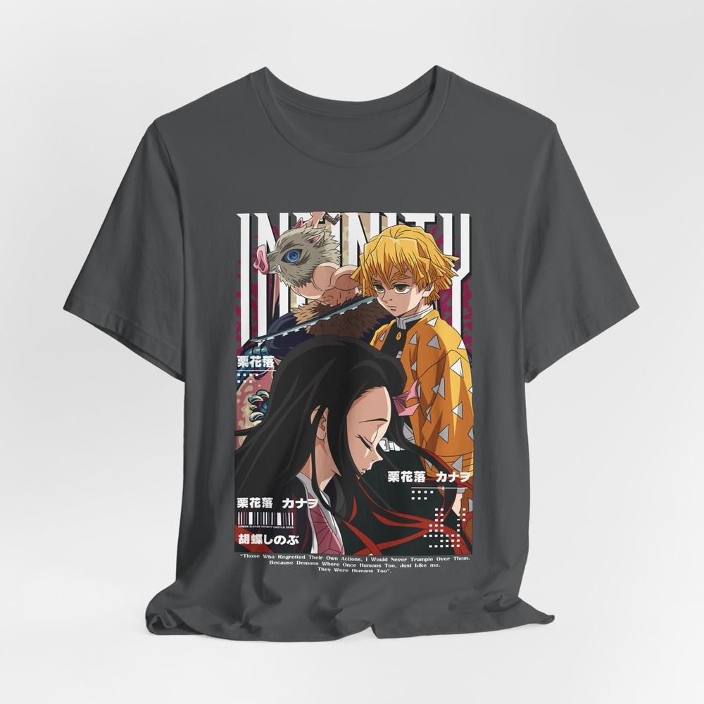 Demon Slayer Anime Characters T-Shirt | Nezuko Zenitsu Inosuke Tee XL