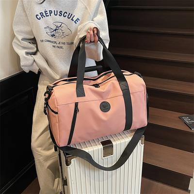 Borsa da Viaggio Grande Capacità Separazione Asciutto e Bagnato Borsa Sportiva Fitness per Breve Distanza Borsa Portaoggetti con Scomparti per Scarpe