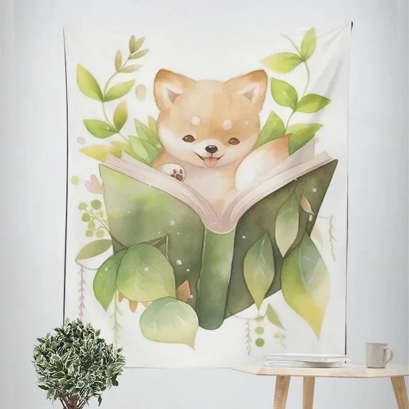 

Cartoon Animal Wall Decor Tapestry Home Living Room Tapestry 74x94cm(29x37in)