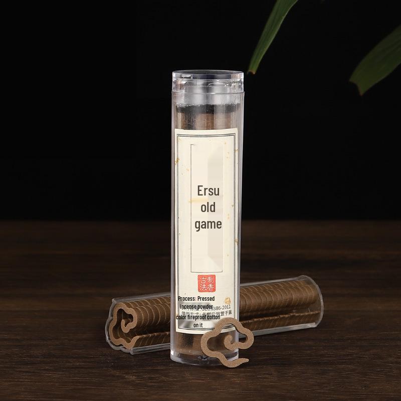 Auspicious Cloud Mini Copper Incense Burner for Indoor Aromatherapy