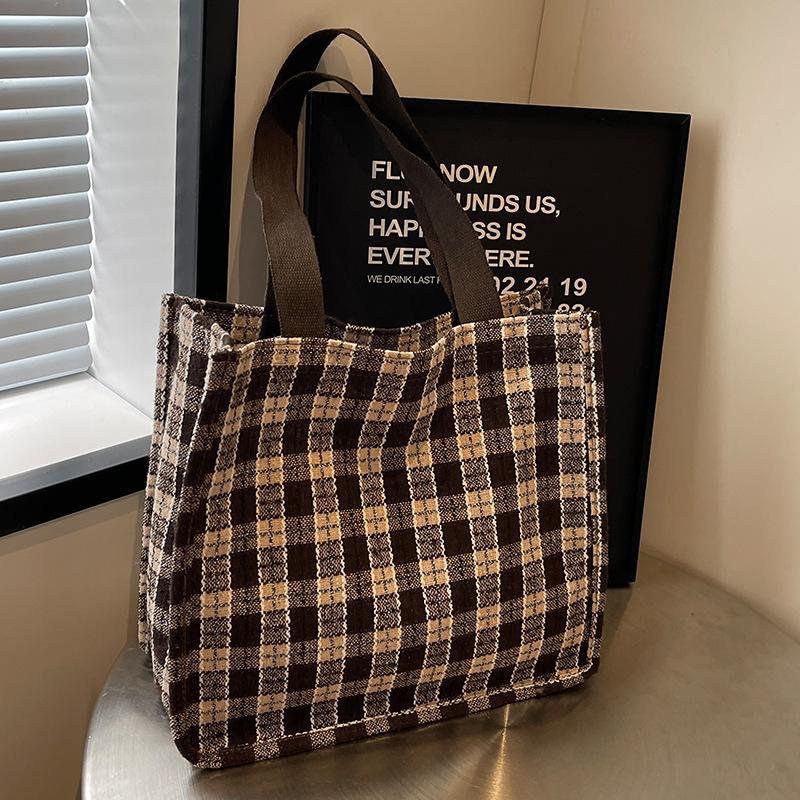Hochwertige Nischen-Einkaufstasche für Damen, neue modische Ein-Schulter-Muttertasche für Damen, Ins College-Studenten-Klassentasche
