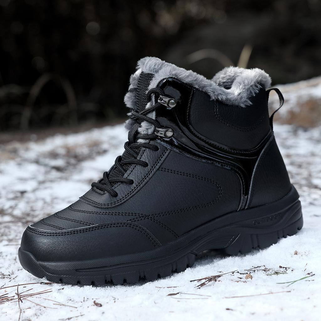 TUINANLE Unisex High-Top Hiking Shoes - Outdoor Cross-Border Design for Autumn and Winter Women Men Hiking Boots
