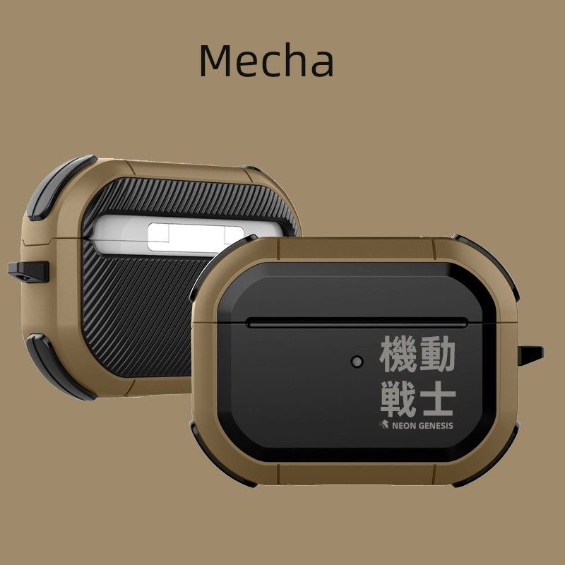 

Earphone Sleeves Airpods4 Generation Earphone Case 3 Generation Samsung Buds3pro Protective Case Neon Genesis Evangelion Protective Case Gundam Apple AirPods 4 Generation Mobile Suit
