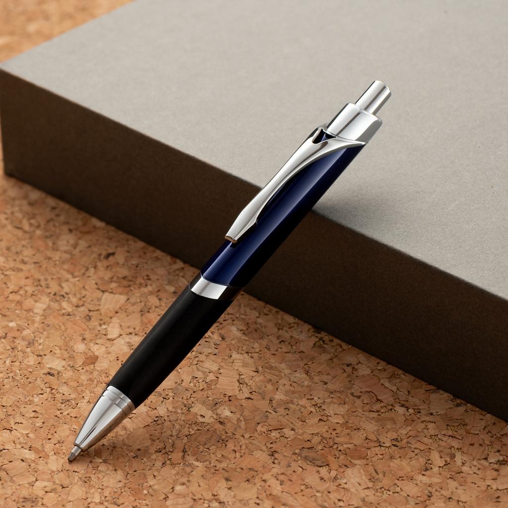 Metal Ballpoint Pen Triangle Press Ballpoint Pen Business Advertising Gift CPC Ballpoint Pen Stationery Student Stationery Office Pen