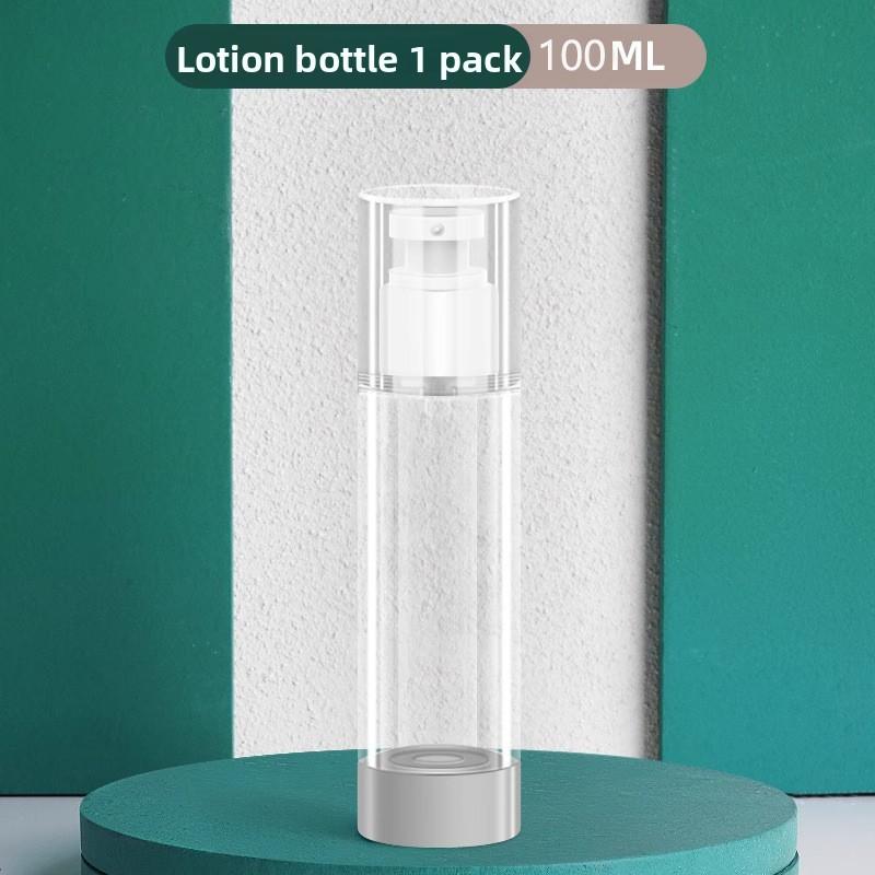 Confezionamento sottovuoto per viaggi Flacone con erogatore a pressione per essenza cosmetica Flacone spray portatile per lozione acquosa per la cura della pelle