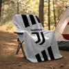 1pc Juventus Theme Blanket - Digital Print, Polyester, Cozy for All Seasons, Perfect for Outdoor, and Travel
