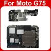 Mainboard-Abdeckung für Motorola MOTO G75 XT2437-2, XT2437-3 Hinterer Hauptplatinen-Rahmen Gehäuseabdeckung mit Linsenrahmen Teilen