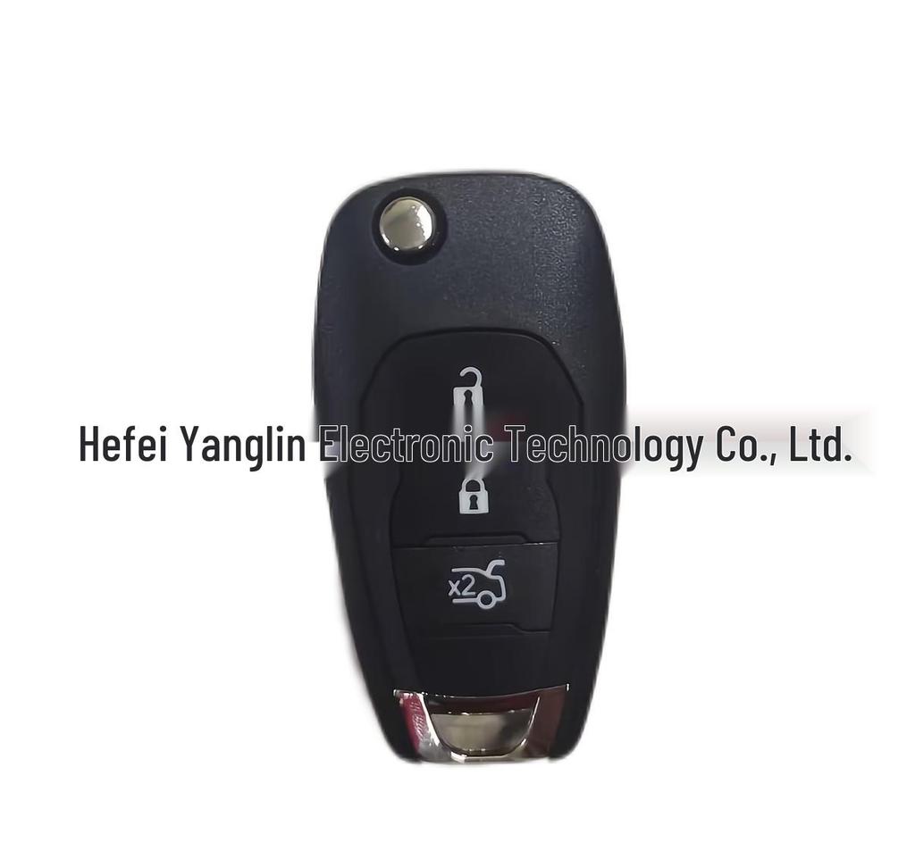 Fits 2019-2022 Chevrolet Onix/Trax: 3-Button Folding Remote Control, 433MHz, 4A Chip