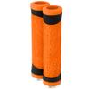 MTB Bike Handle Silicone Grips Flat Handlebar Bicycle Bar End Plugs Handle Cover GripsOrange