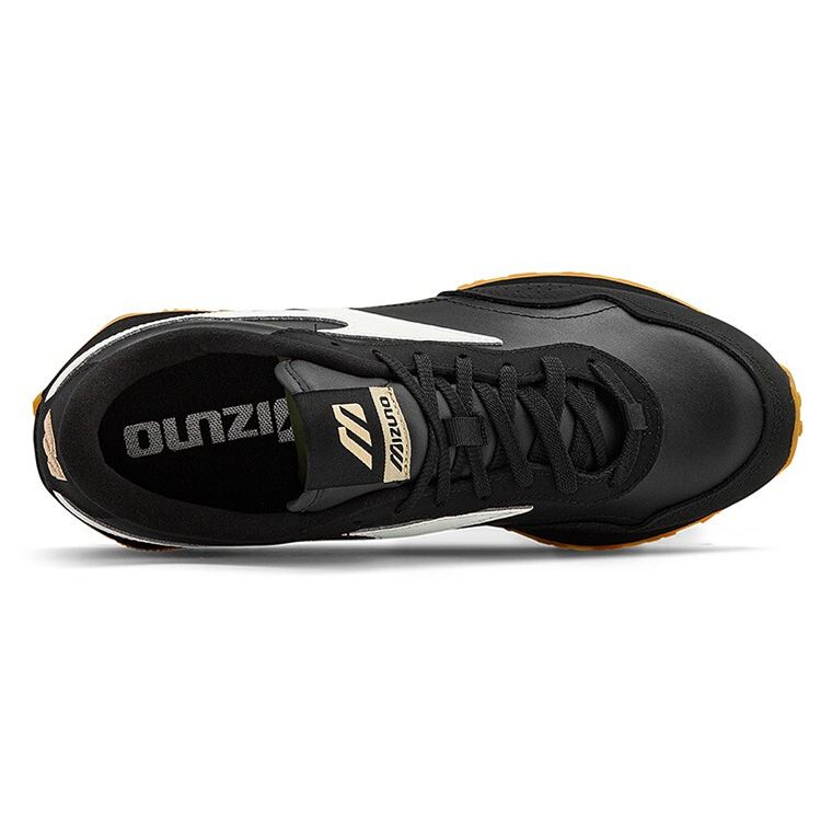 Mizuno LG 70s Essential Low-Top Running Shoes Unisex Sneakers Black White D1GH214502