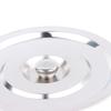 1Pc 28/30/32Cm Silver Round Pot Lid Kitchen Thicken Stainless Steel Saucepan Cover Replacement Universal Kitchen Food Lid