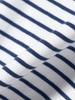 LIFE STORE by BEAMS TEE ORCIVAL Striped Crew Neck BMING S/S T-Shirt, Women's, White/Blue