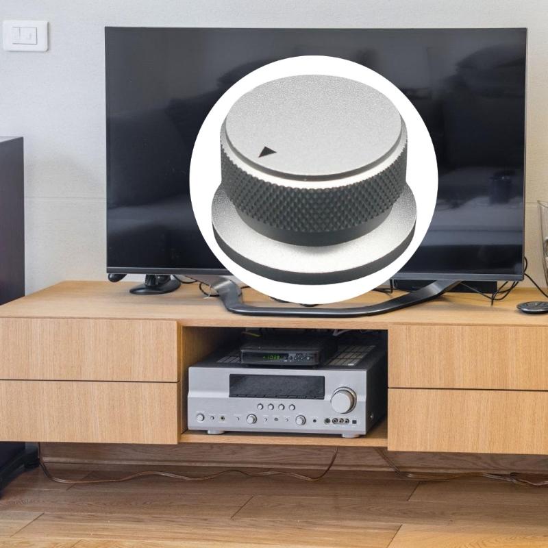 Strong Solid Metal Amplifiers Volumes Face Ergonomic Designs Rotary Control Knob for Professional Sound Equipment