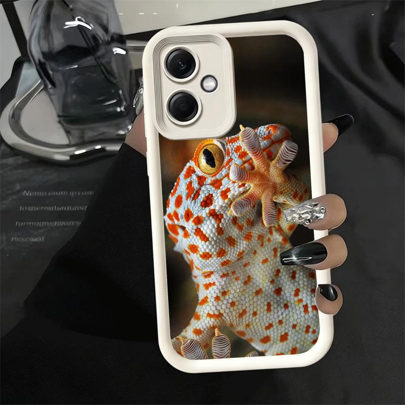 Phone Case for Xiaomi Redmi Note 15 14 13 Pro Plus Lizards Geckos Cute Pet Shell 12S 11 11S 11T 5G 14S Soft Silicone Funda