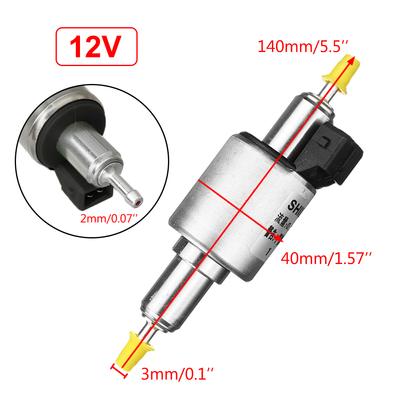 12V 24V For Webasto Eberspacher D2 D4 Diesel Air Heater Fuel Pump 2KW 5KW Air Parking Heaters Pulse Metering Pump Accessories