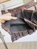 2025 Autumn/Winter Women's Retro Leopard Print Low-Waist Mini Skirt