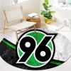 Hannover 96 Round Area Rug,Carpet Rug for Living Room Bedroom Sofa Playroom Decor,Non-slip Floor Mat