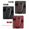 2026 Hot For qaz1 A6 S6 RS6 C5 C6 C7 4F S line Zinc Alloy Leather Car Key Case Cover Shell Holder Protection Keychain Bag Car Accessories