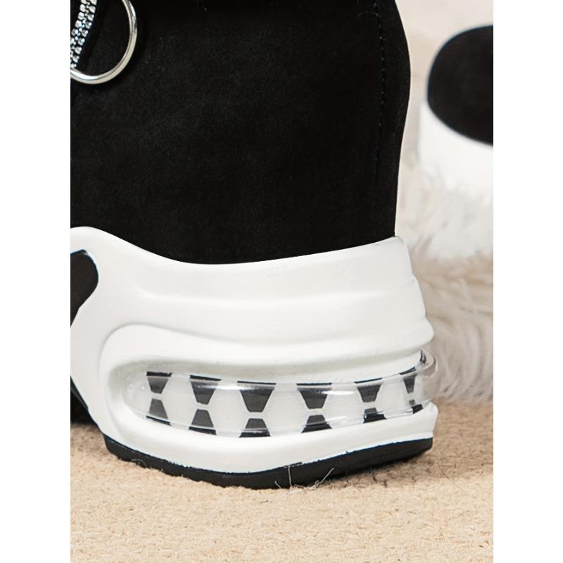 Snow Boots Women 2025 Winter New Flip Flop Short Tube Padded Warm Boots