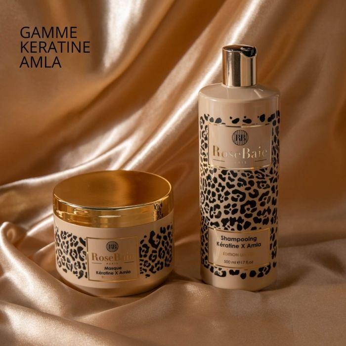 Shampooing Kératine X Amla Rosebaie 500 ml