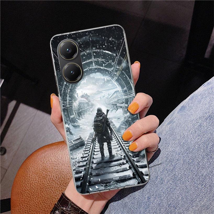 Metro 2033 Phnoe Case for Xiaomi Poco X5 X6 X7 Pro X4 Gt F7 Ultra M8 M7 Redmi 15C 15 13C 13 12C 12 Unique Cover Coque Poco X7 X6