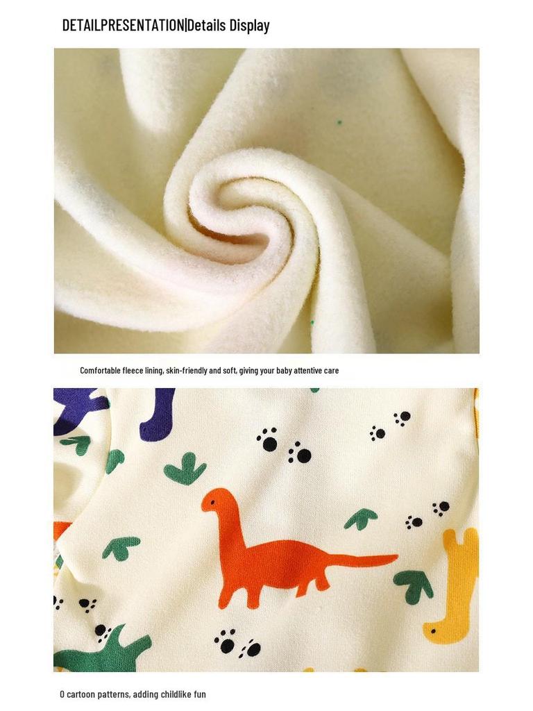 Kinder Fleece-gefütterter Strick-Hoodie - Warmer Herbst-/Winter-Pullover für Jungen & Mädchen