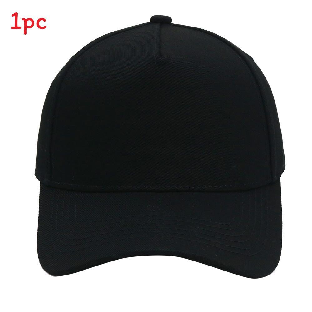 Cotton Baseball Cap With Embroidered Lettering For Casual Men Women Summer Sun Protection
