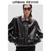 UR Women's Vintage Motorcycle PU Jacket
