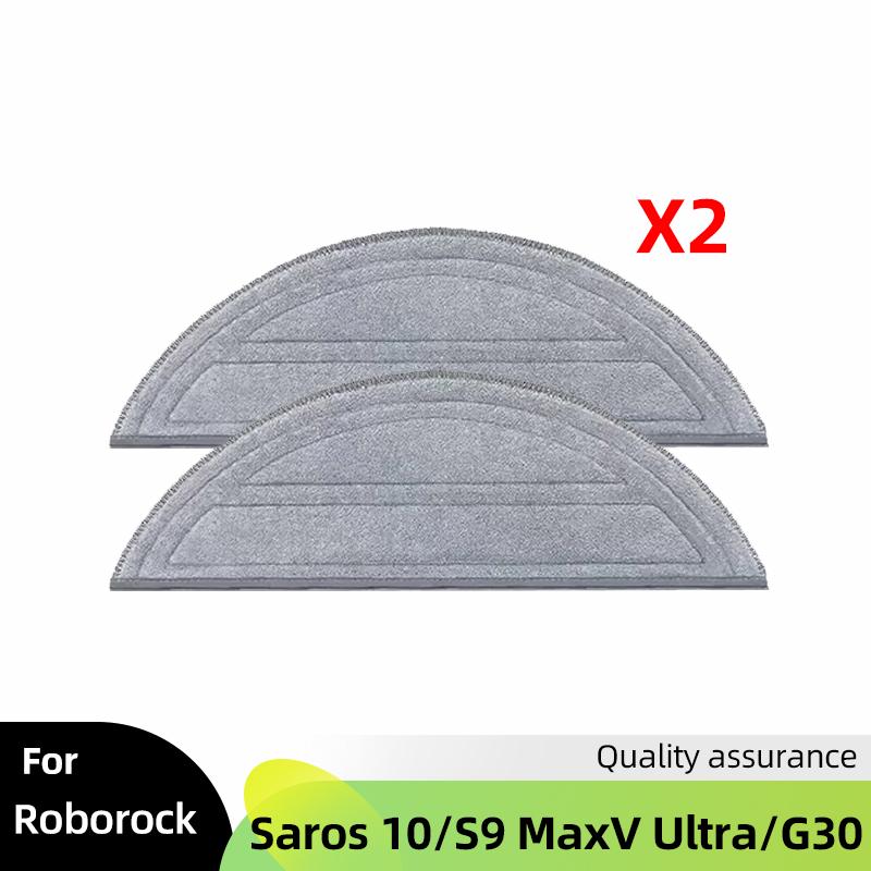 Fit For ( Roborock Saros 10 / S9 MaxV Ultra / G30 ) Vacuum Parts Main Roller Side Brush HEPA Filter Mop Cloth Dust Bag