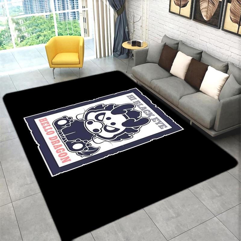 

Нескользящий ковер с черными глазами, коврик для кухонной двери, коврик для двери крыльца, коврик для балконной двери, коврик для ванной комнаты 100x150cm