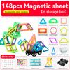 Magnetic Blocks STEM Toy 3D Construction Puzzle For Kids Age 3+