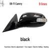 Gruppo Specchietto Retrovisore Toyota Camry per Modelli 2006-2023 (6ª-8ª Generazione) - Accessori Specchio Riflettente e Retrovisore