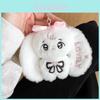 Cartoon Rabbit Bag Charm With Soft Plush Material For Kids And Teens