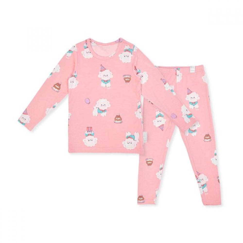 Organicmom Puppy Day Modal Long Kids Underwear Mkfp9k11 100