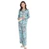 Factory goods 1011 autumn and winter new ice silk pajamas women's Douyin fashion cartoon Internet celebrity fashion loungewear suit