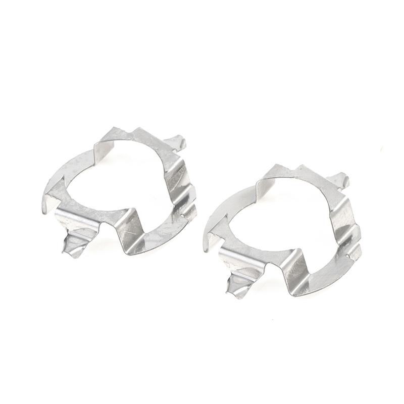 2Pcs H7 Led Headlight Lamp Adapter Socket Base Retainer Holder For Touareg Skoda
