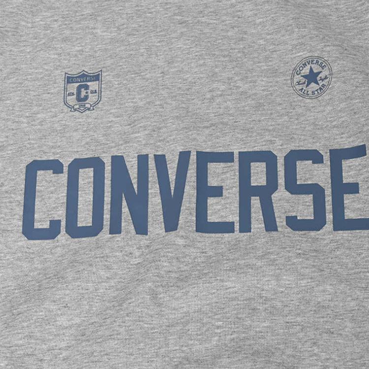 New Converse Sweatshirts Men's Gray 10028409-A02