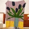 Artist S-Shotaro M-Murakami Throw Flannel Throw Blanket, Lightweight Cozy, Durable Washable Cute Cool